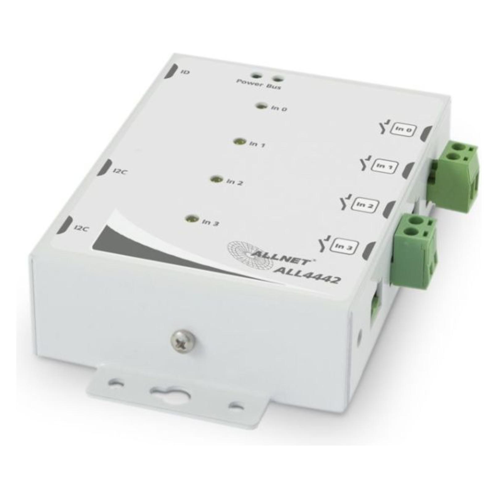 Allnet MSR ALL4442 / 4-fach Kontakteingang mit Impulsverl. (ALL4442)