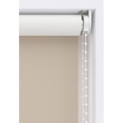 Rollo MY HOME "Ina", beige (sand, sand, weiß), B:40cm H:190cm, Polyester, Rollos, weiße Rückseite, Klemmfix oder Schraubmontage