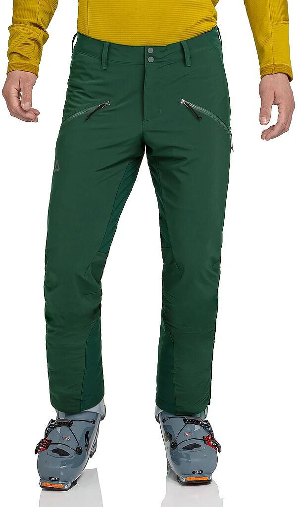 SCHÖFFEL Herren Touren Softshellhose Milagle dunkelgrün   58 M