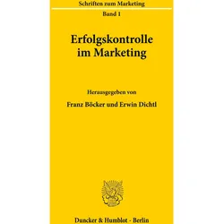 Erfolgskontrolle im Marketing., Fachbücher