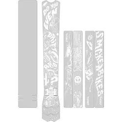 DYEDBRO Rahmenschutz Set glänzend | white Fluor