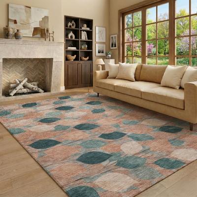 Addison Rugs Premium Washable Super Soft Floral Linn Mayfield Rug