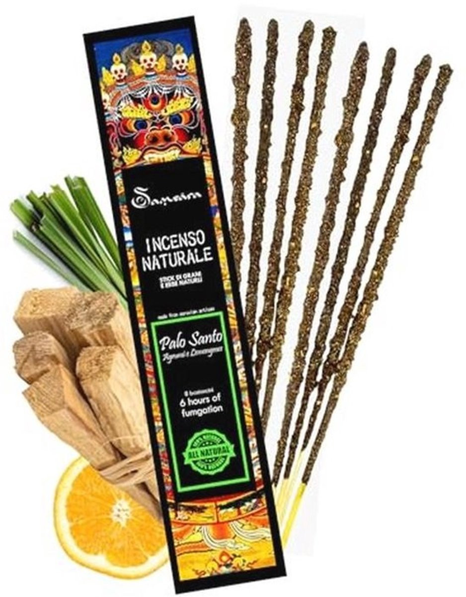 Natuurlijke Peruaanse Wierookstokjes met Citrusvruchten en Citronella