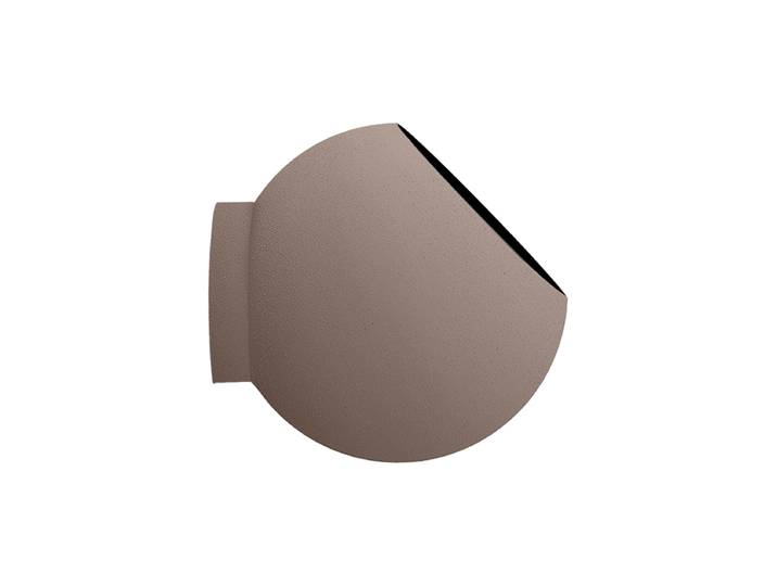 In-/Outdoor Design Blumentopf für die Wandmontage „Globe“, Taupe Ø 21 x 18.8 cm AYTM