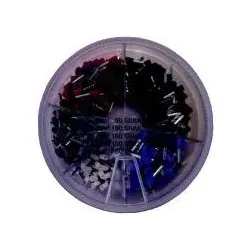Streudose Aderendhülsen, isoliert, 0,5 - 2,5 mm2