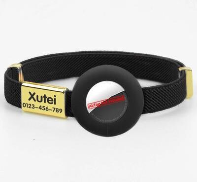 Inspire Essentials SafeTrack Personalized Breakaway Cat Collar With AirTag Holder 3