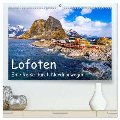 Lofoten - Eine Reise durch Nordnorwegen (hochwertiger Premium Wandkalender 2027 DIN A2 quer), Kunstdruck in Hochglanz