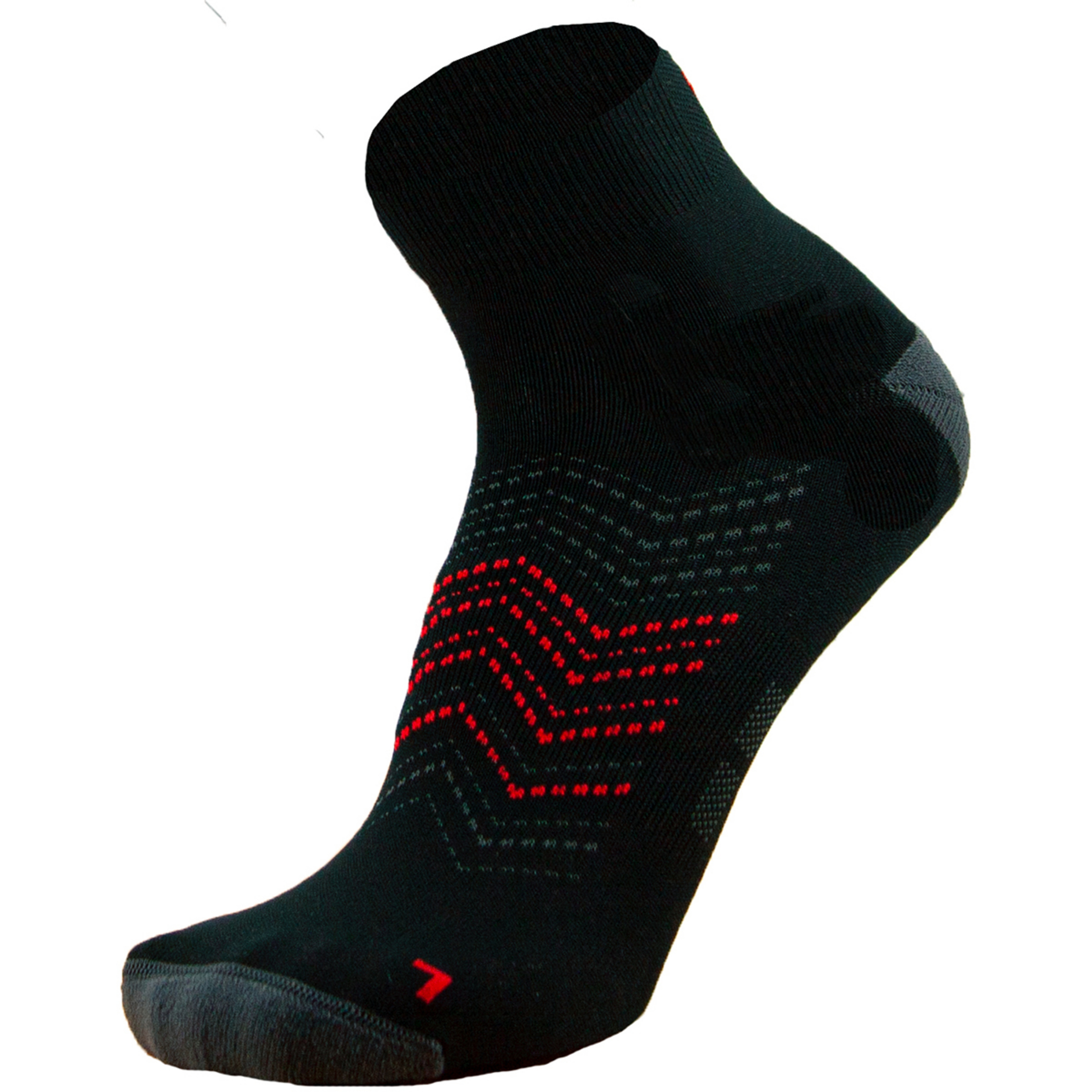 Wapiti Run Oekotec Short GR01 Laufsocken schwarz Größe 39 Trailrunning | Laufen Widerstandsfähig