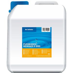 Dr.Schutz Bodenpflege R1000, Konzentrat, reinigt & schützt alle Hartböden, 10 Liter