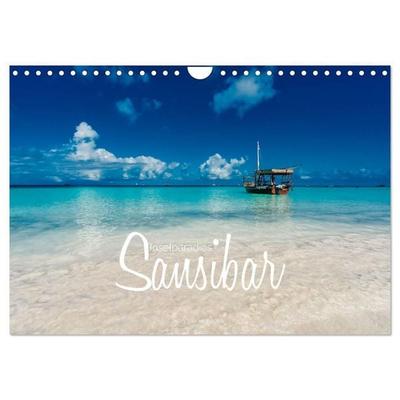 Inselparadies Sansibar (Wandkalender 2027 DIN A4 quer), CALVENDO Monatskalender