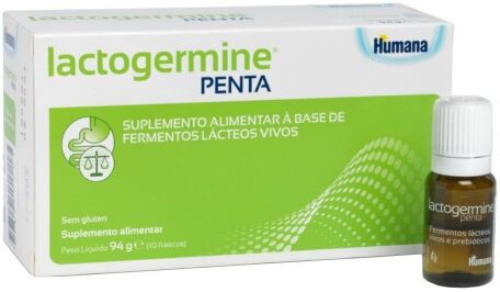 Humana Lactogermine Penta 10 ampolas