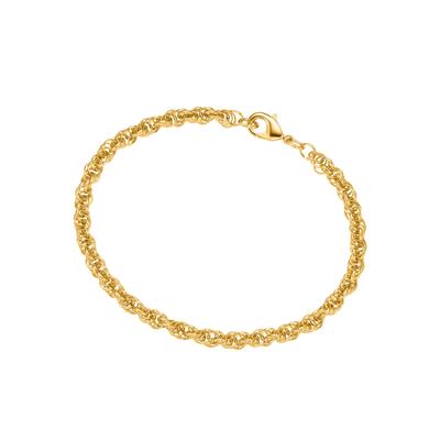 Armband LADY, gold (vergoldet, vergoldet), Armbänder, Damen, Metall, Armband