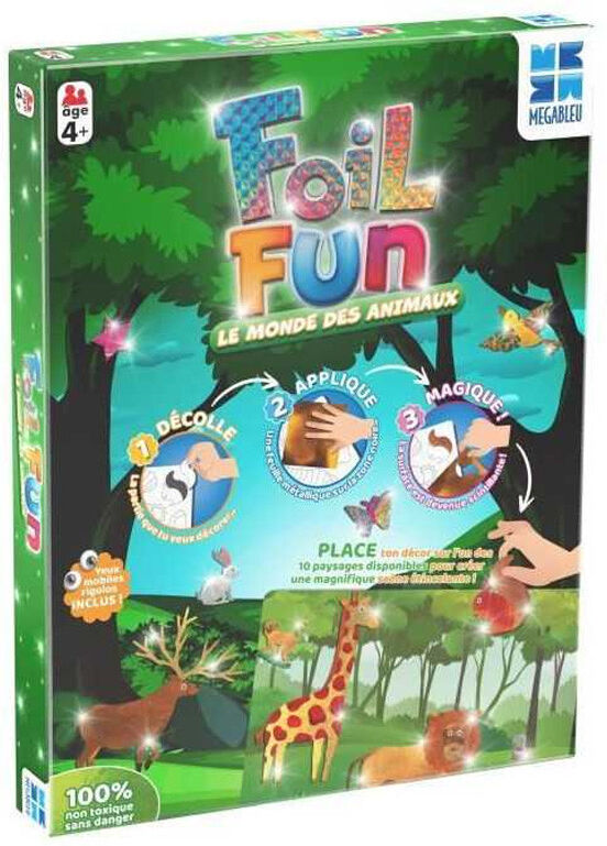 Megableu Foil Fun : Le Royaume des Animaux