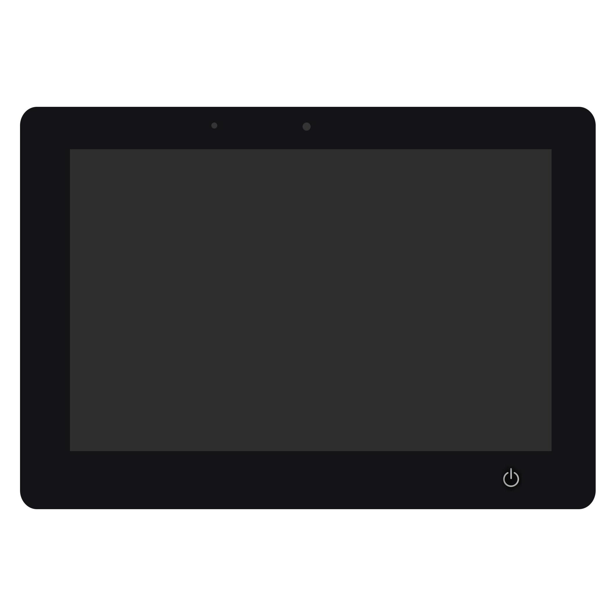 Allnet touch display tablet 10 zoll zbh blende für einbaurahmen weiss breit (ALL-TCover10WWv1)