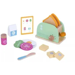 Tooky Toy: Holz-Toaster mit Zubehör