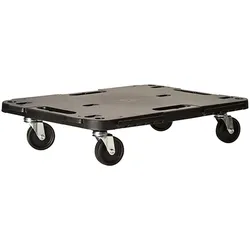 ArtPlast - Rollplattform 58x38x12 cm in Farbe Schwarz - DOLLY-Kollektion