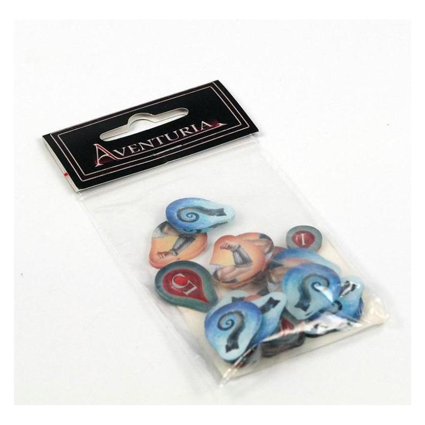 Ulisses Spiele Spielmarken-Set: Forest Pack: Aventuria, 21 Marker (Erweiterung, DE-Ausgabe) (US25578)