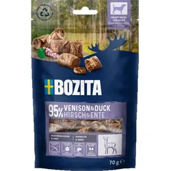Bozita 70g Meaty Bites Hundesnack 1 x 70 Gramm Hirsch