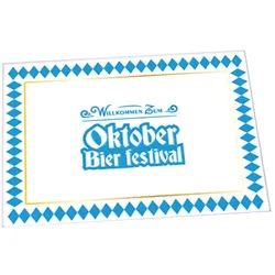 6 Papier Tischsets Oktoberfest 40 x 30 cm