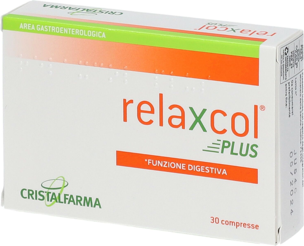 CRISTALFARMA Srl Cristalfarma, Relaxcol, Plus 30 Compresse