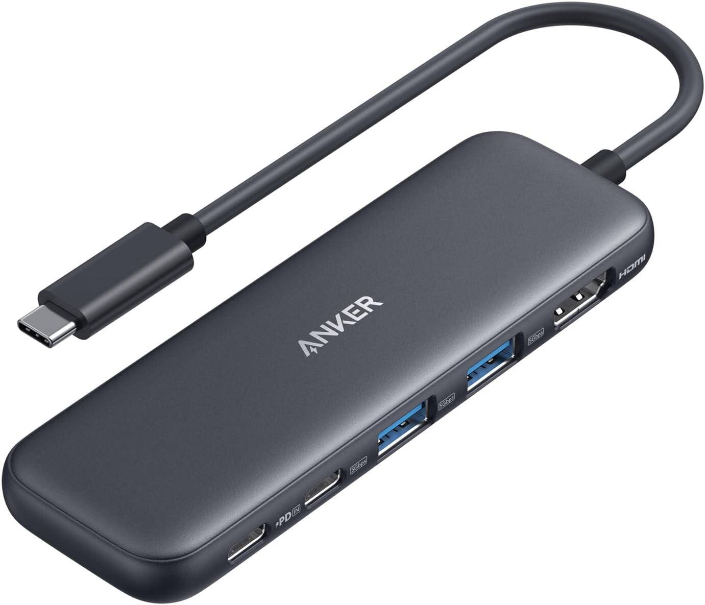 Anker USB-C Hub, 332 USB-C Hub (5-in-1) A8356G11
