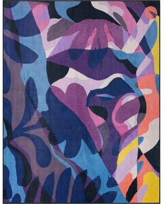 Well Woven x Misha Tyutyunik Sunday Jungle Nocturne Rug
