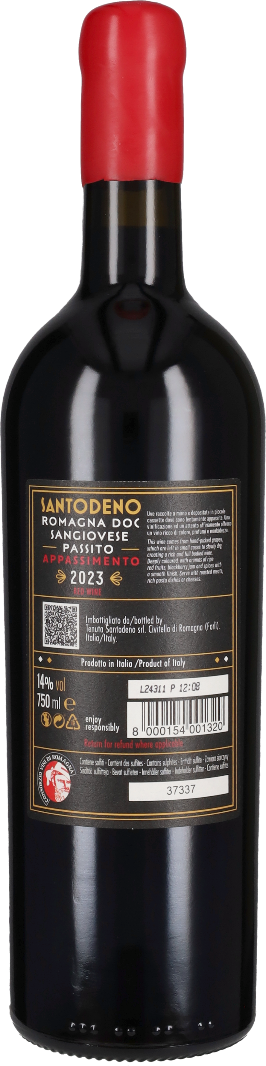 Sangiovese 'Appassimento' Tenuta Santodeno 2024