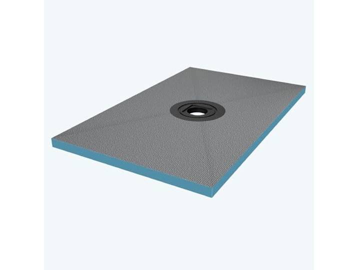 doporro Receveur à Carreler Recoupable sur Mesure 75x120x4cm Bac à Douche Pente Intégrée\, avec Bonde AL10\, XPS