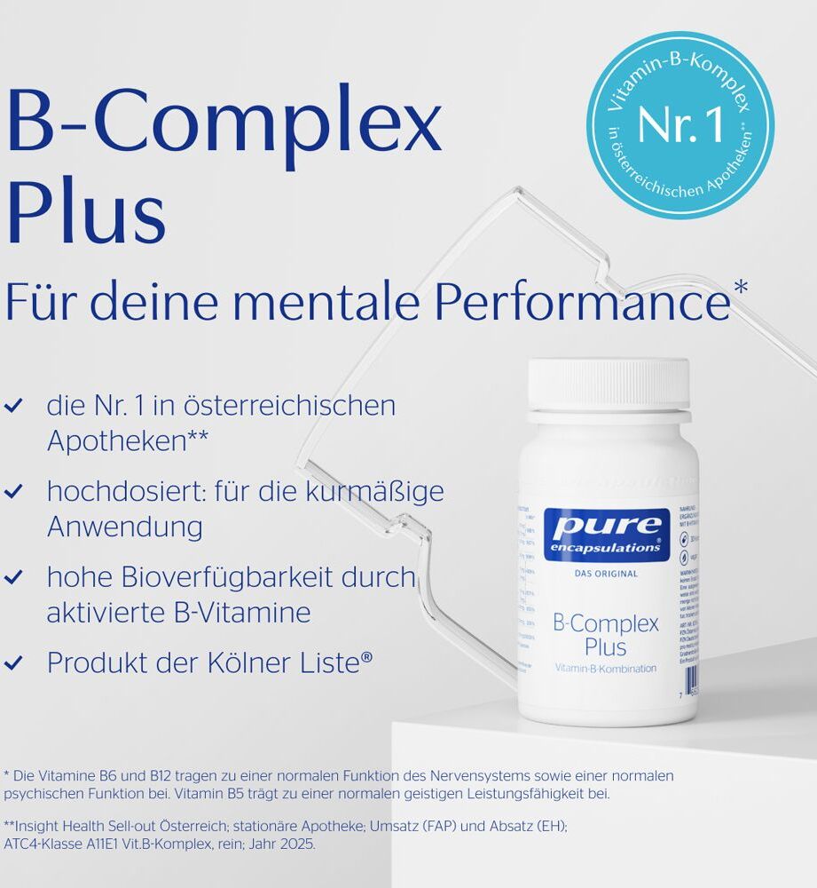 Pure Encapsulations B-Complex plus Kapseln 60 St