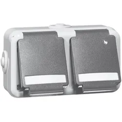 Peha Steckdose SCHUKO D 6632 WAB GLK NA