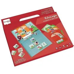 Scratch Magnet Lernspiel Ritter und Drachen (Deutsch)
