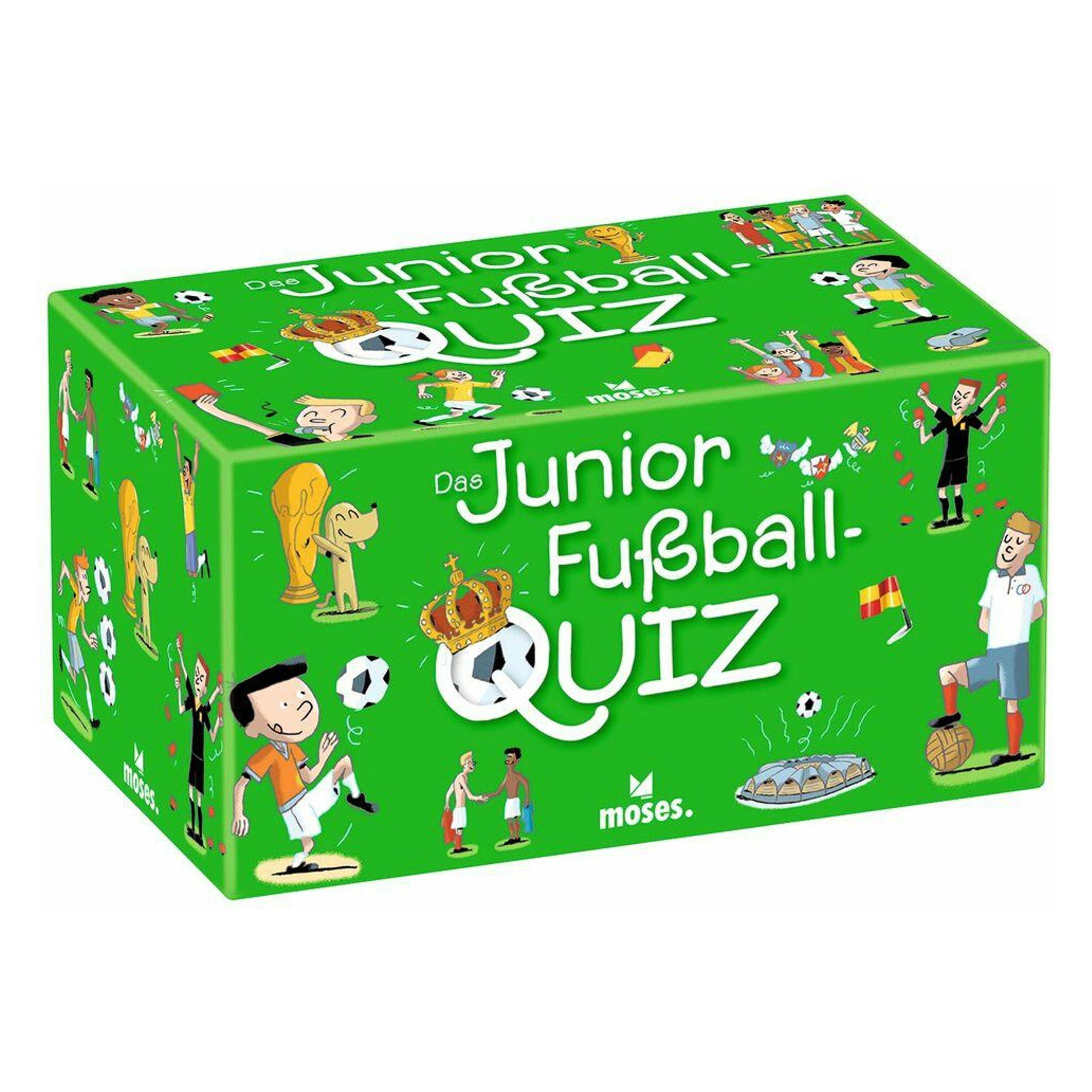 Moses Das Junior Fussball-Quiz (Deutsch, 2 - 5 Spieler) (90233)
