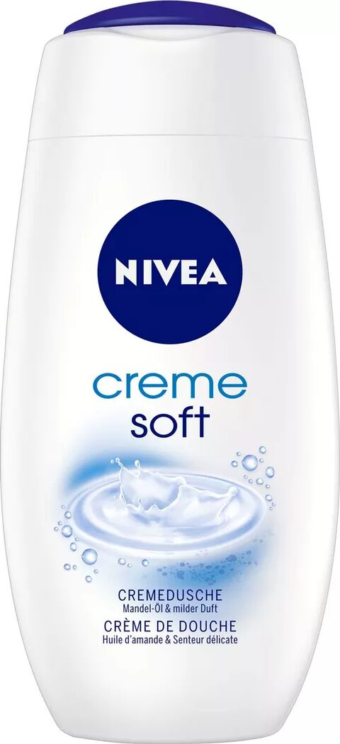 Nivea - Creme Soft 3 für 2 Cremedusche, 3x250 ml