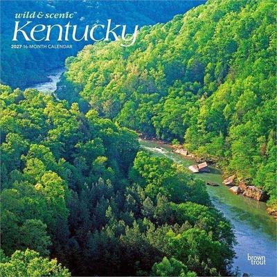 Kentucky Wild & Scenic 2027 12 X 24 Inch (Hanging) Monthly Square Wall Calendar Plastic-Free
