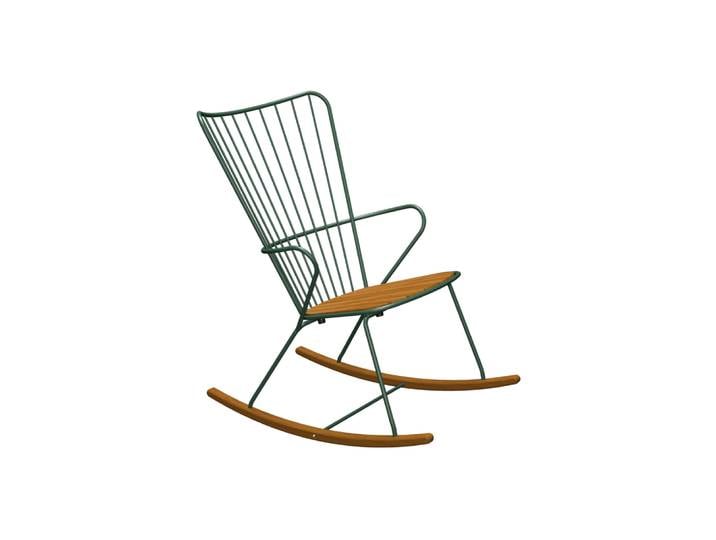 Schaukelstuhl, Bambus & Stahl, Braun, 89×60×80,5 cm, Modern, HOUE PAON