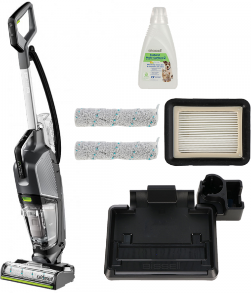 Bissell CrossWave Hydrosteam PET Select - Bodenreiniger Scheuern, Abziehen, Aufsaugen