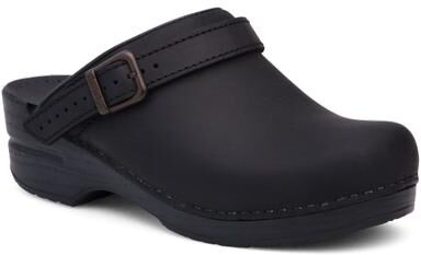 Women's Ingrid Clog by Dansko in Black (Size 39 M)