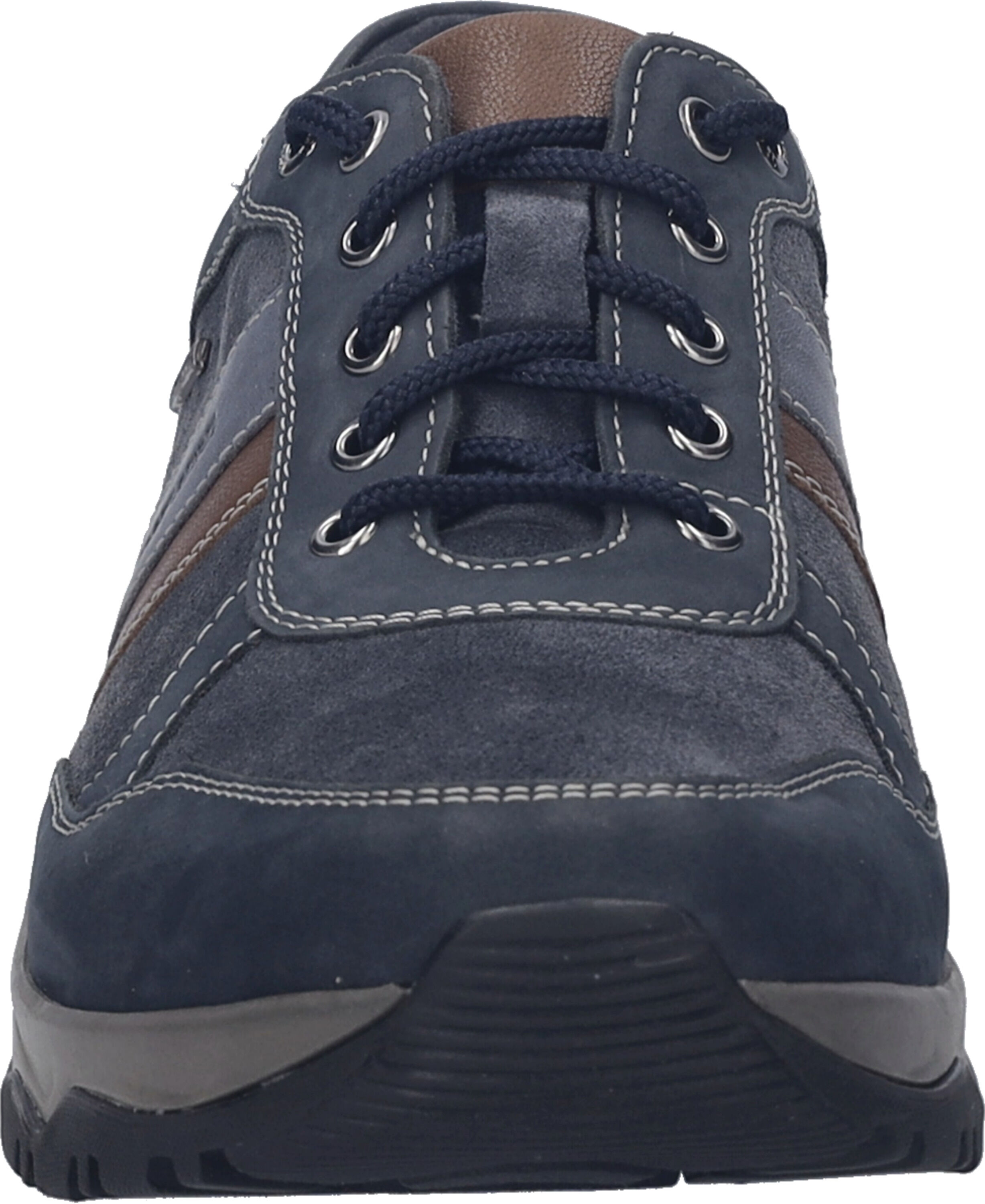 Schnürschuh JOSEF SEIBEL "Leroy 56, indigo-kombi", Herren, Gr. 41, indigo, kombi, Schuhe Schnürschuh