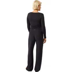 Mandala, Damen, Tights, Women's Wide Leg Pants (L), Schwarz