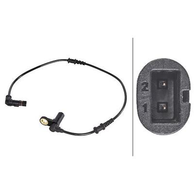 Hella Sensor, Raddrehzahl [Hersteller-Nr. 6PU012039-621] für Mercedes-Benz