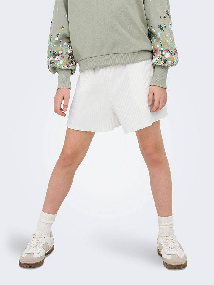KIDS ONLY Shorts "Nella" in Weiß - 164