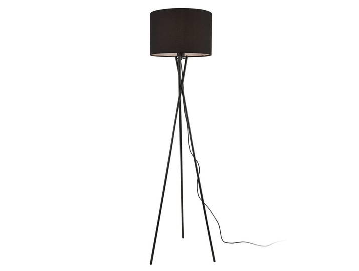 lux.pro Stehleuchten Grenoble, Schwarz, Metall, E27, 38x25x38 cm, Lampen & Leuchten, Innenbeleuchtung, Stehlampen