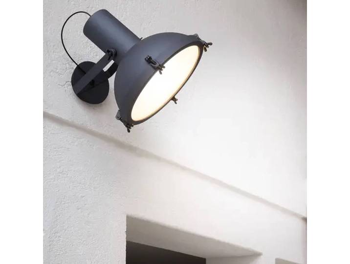 Nemo Wandlampe Projecteur 365, dimmbar, braun / rost, für Wohn- / Esszimmer, Aluminium, Industrielles Design, Wandleuchte, Wandlampe Innen