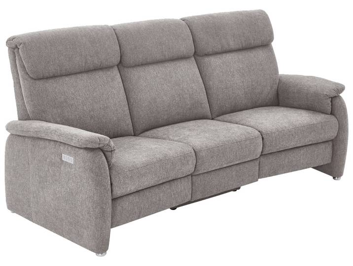 Pure Home Comfort Trapezsofa PURE COMFORT 821, grau, Stoff