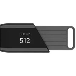 PNY ATTACH X USB 3.2 512GB (512 GB, USB-A), USB Stick, Schwarz