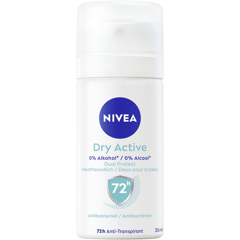 Nivea DEO Spray dry active mini 35 ml Deospray