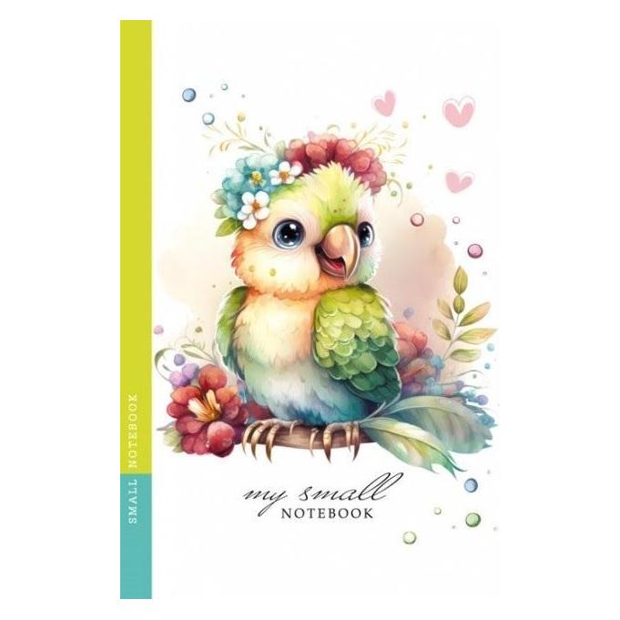 Teka Dekoratives Notizbuch 105x148/64K Raster TW Parrot (A6, Gepunktet, Harter Einband) (47995388)