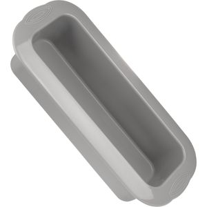 Backefix Backform BXL, Brotbackform, aus Silikon, 32 x 11 x 8,5 cm, grau, Kastenform