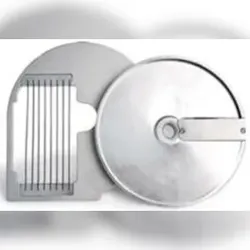 METRO Professional Pommes-Frites Schneidescheiben Set, für Machine GVCDFFS10, Aluminium, Ø 20.5 cm, 10 mm, silber