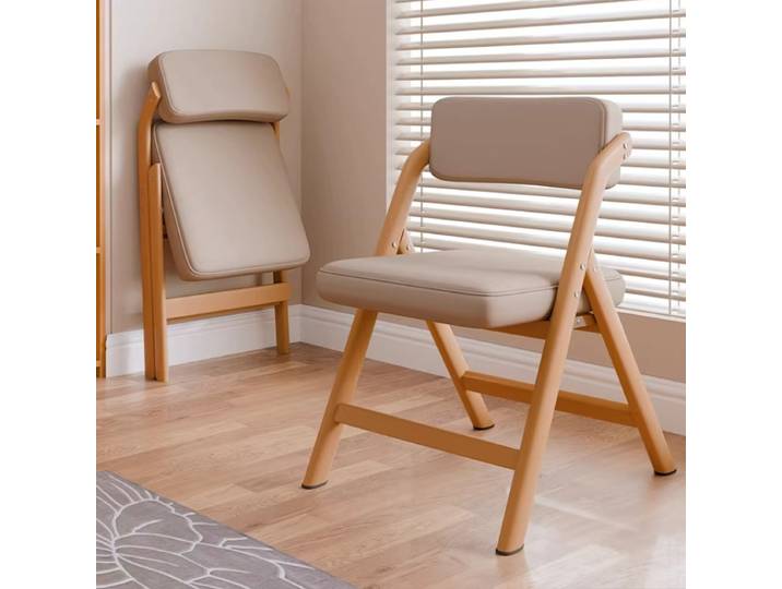 Chaises de salle à manger pliables, tabouret de salle à manger Portable en bois sans dossier, comptoir de cuisine, tabouret de Bar léger et empilable pour Restaurant à domicile